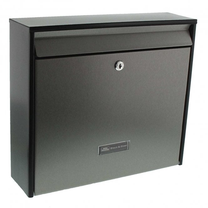 Burg Wachter Oxford Stainless Steel Post Box