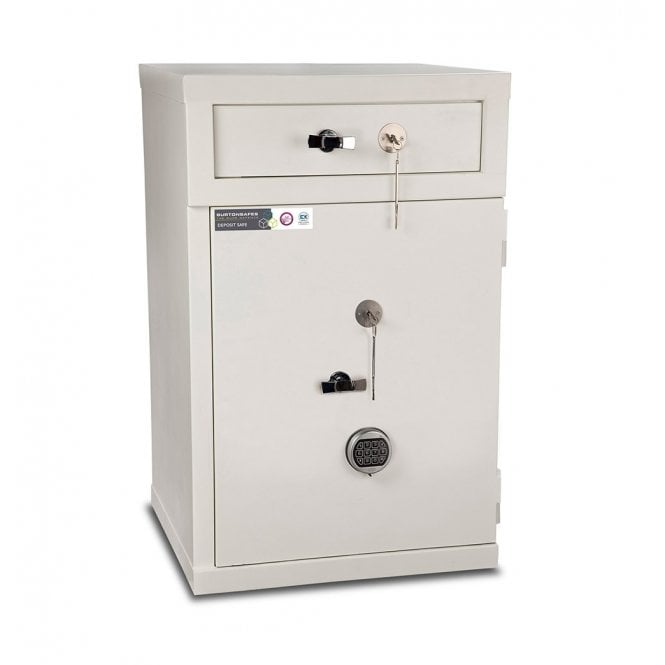 Burton Safes High Security Deposit Eurograde 2 Size 2 Key Locking Safe