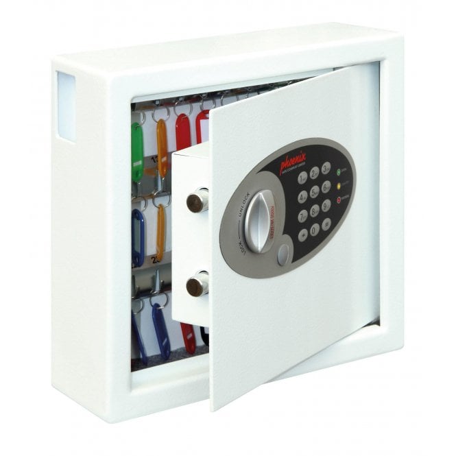 Phoenix Safes Cygnus Deposit KS0031E - 30 Hook Key Cabinet