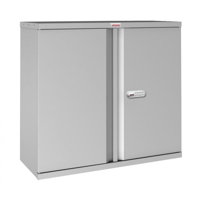 Phoenix Safes Steel Storage Cupboard SCL0891GGE - Grey