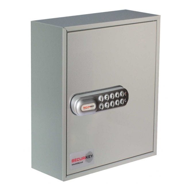 Securikey Deep System 48 Hook Key Cabinet - Electronic Cam Lock