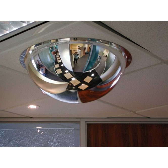 Securikey Hemisphere 360 Degree Ceiling Dome - Acrylic Mirror 600mm