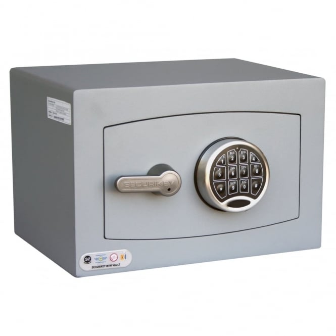 Securikey Mini Vault Silver S2 Size 0 Electronic Safe